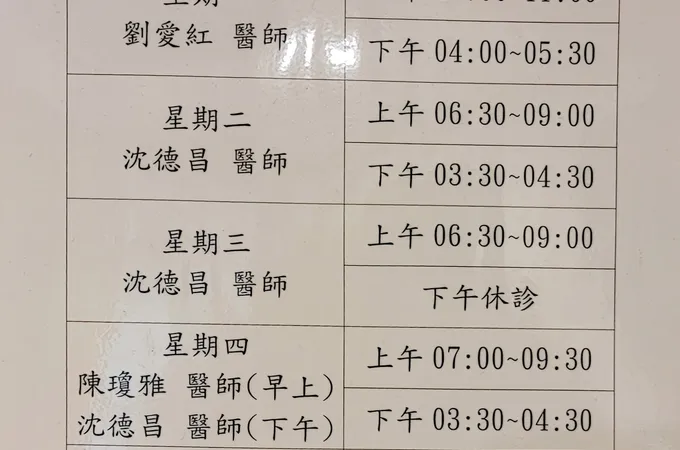 沈德昌診所 照片