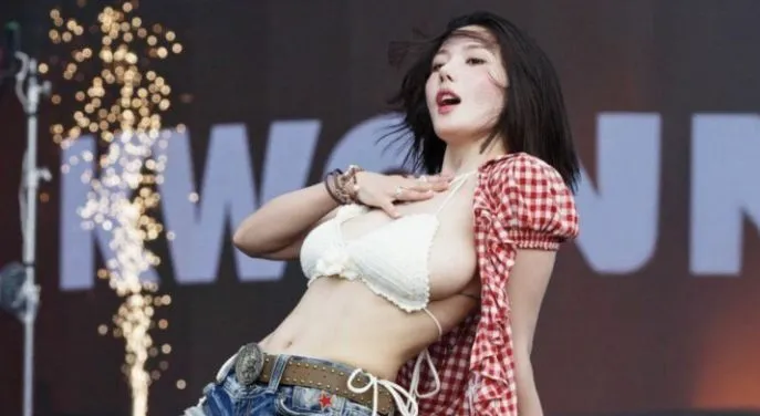 權恩妃的胸部真的超美😍